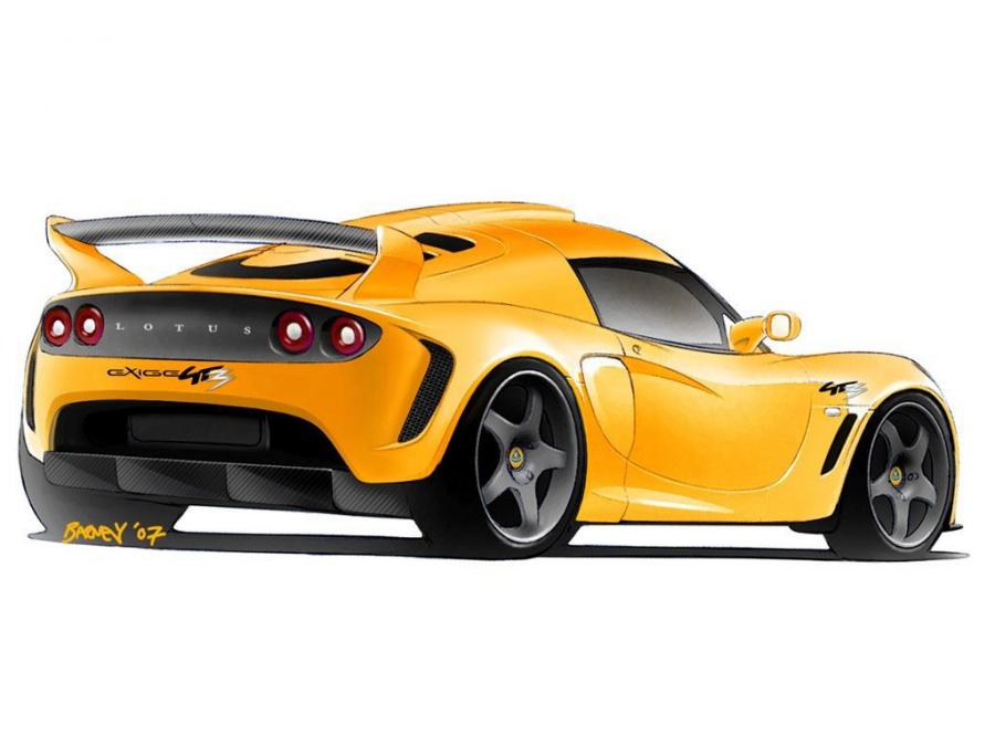  Lotus Exige GT Concept Road Vehicle 2007 года  (фото 2 из 2)